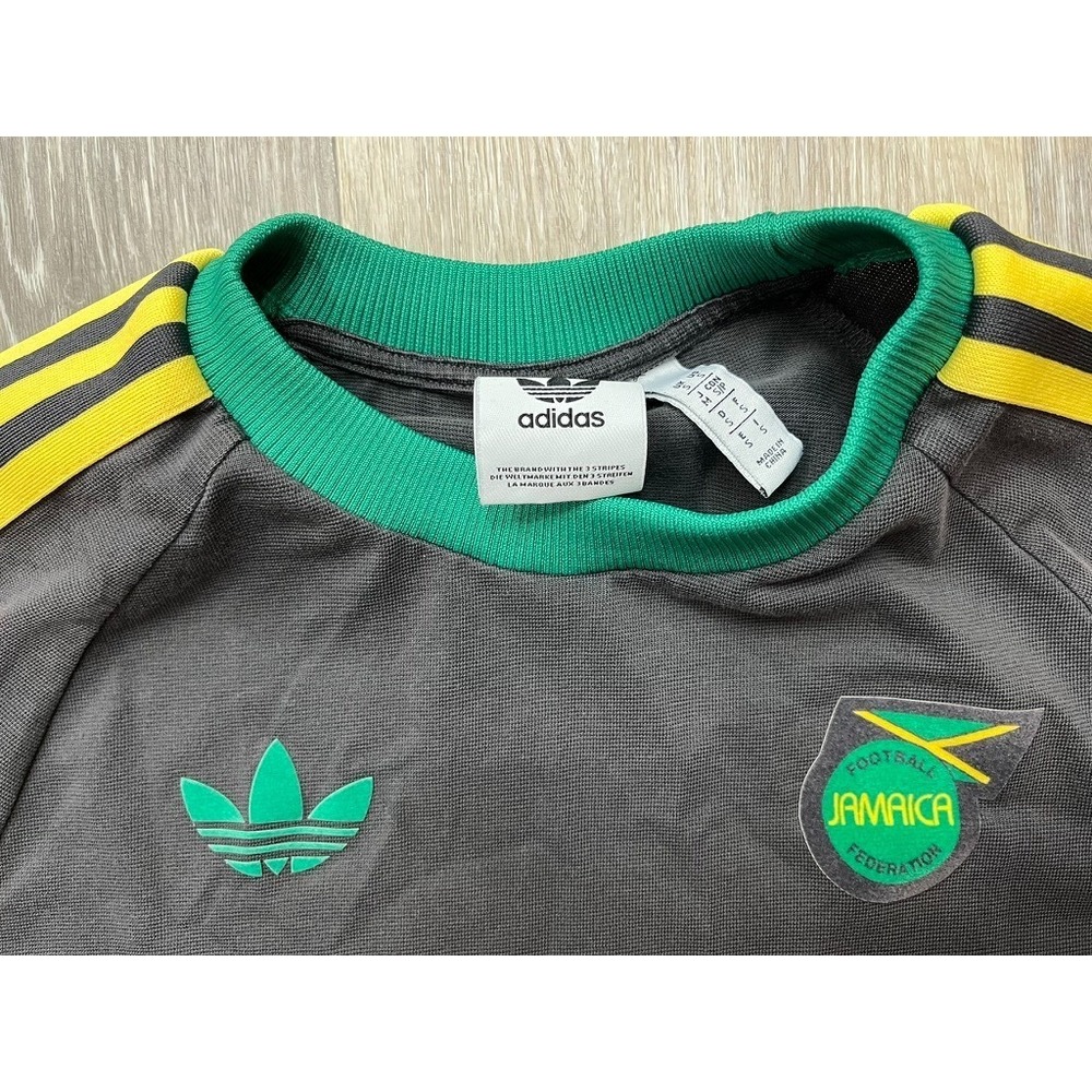 Adidas Adicolor Classics Jamaica OG National Team Retro Soccer Football Jersey S - Picture 2 of 3